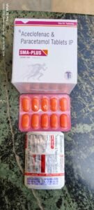 Aceclofenac & Paracetamol IP Tablets (SMA-PLUS)